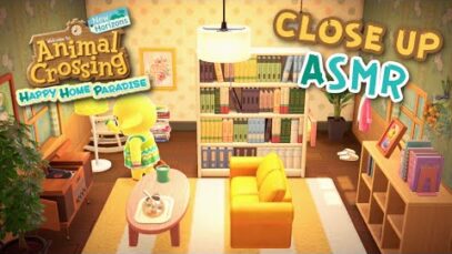 ✨ Interior design ASMR ✨ Animal Crossing Happy Home Paradise ?️ Close up whispering