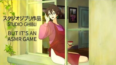This game is “if Studio Ghibli made ASMR” and it’s perfect ? Close up whispering & relaxing sounds