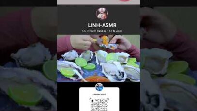 Asmr eating Miyagi Oysters