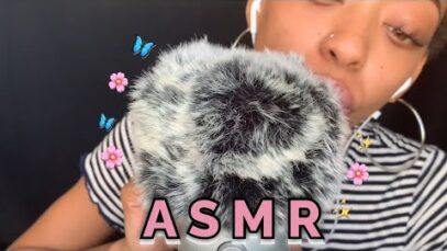 ASMR | ?? FLUFFY MIC TINGLES + MOUTH SOUNDS ?✨