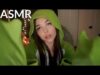 ASMR Frog Girl Helps You Relax, Tapping, Scratching, Purring