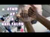ASMR | Getting My Nails Done ? ( REAL SALON )