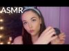 ASMR Doing My Make Up (Close Up, Hair Brushing, Whispering) *Amazing Tingles*
