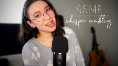 ASMR | Exciting news! Plus a whisper ramble for you ❤️?