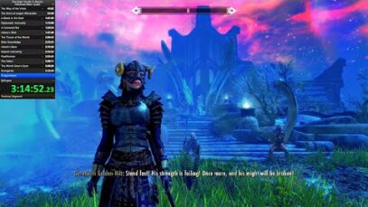 ASMR | Speedrunning the entire Skyrim Main Quest ? Can I beat my previous time?