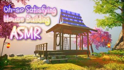 ASMR | The most satisfying house YET! ⛩️ Japanese Tea House | House Builder