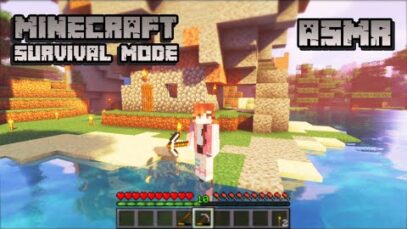 Minecraft ASMR // Can I survive? ⛏️ Playing Survival Mode for the first time in 2 years