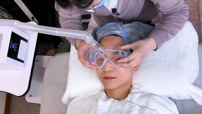 ASMR Eye Wrinkles Spa 눈가의 주름을 없애주는 아이 스파