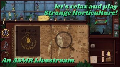 ASMR | Relax as we identify plants and pet cats in Strange Horticulture ?? Soft spoken