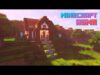 Minecraft ASMR | Building a Fairytale Woodland Cottage ? Whispers / Rain / Music