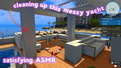 Oddly Satisfying ASMR ? Let’s flip a… yacht? ⚓House Flipper (or Yacht Flipper?)