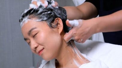 가장 시원했던 헤드 스파 | 시각적 팅글 ASMR