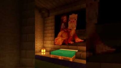 A Quick Tour of my Underground Base!  Minecraft ASMR #shorts