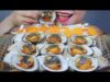 ASMR HUGE HAIR CLAMS , EATING SOUNDS | LINH-ASMR