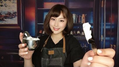 *ASMR* Men Facial Shaving Service (Role Play)