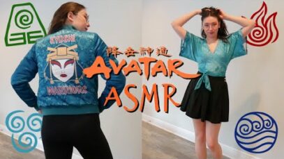 ASMR | My awesome Avatar clothes haul! 🔥💨🌊⛰️ Soft spoken fashion show