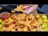 ASMR SPICY CHICKEN FEET , EATING SOUNDS | LINH-ASMR