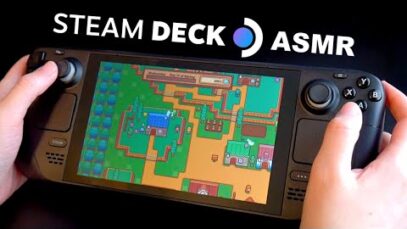 The Steam Deck was made for ASMR! 🎮 Playing Littlewood 🎮 Close up whispering