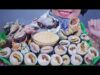 ASMR MIXED ISLAND SNAILS PLATTER EATING SOUNDS | LINH-ASMR