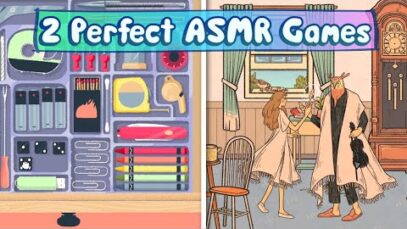 ASMR | Two Oh-So-ASMR games you can try for FREE! ✨ A Little to the Left & When the Past Was Around