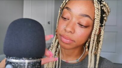 ASMR | 1 HR Brain Scratching To Make You Sleepy ♡ [ with & without mic cover ]