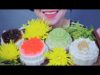 ASMR JELLY MOONCAKE  EATING SOUNDS | LINH-ASMR