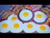 ASMR JUMBO FRIED EGGS GUMMY  EATING SOUNDS | LINH-ASMR