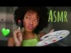 ASMR | POV you’re my canvas [ spit painting ] 💚💧 art teacher roleplay ♡