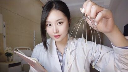 *ASMR* Tingle Immunity Check Sleep Clinic