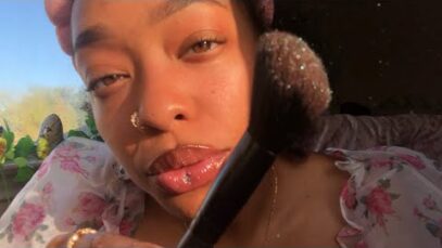 asmr 🧚🏽 bestie gives you a sparkly halloween makeover 🎃✨ {layered sounds}